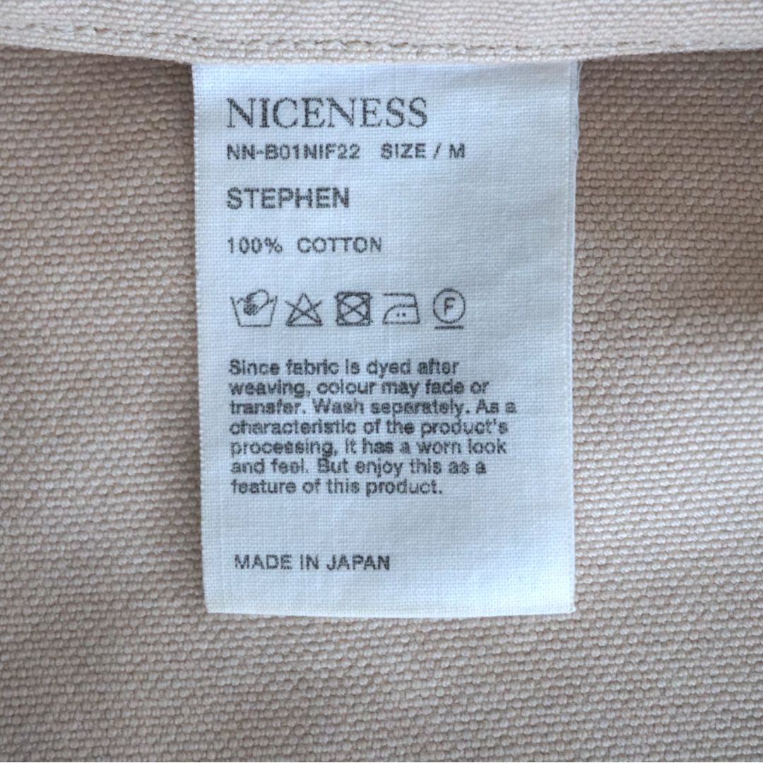 NICENESS ナイスネス STEPHEN ステファン ヴィンテージダックJKT