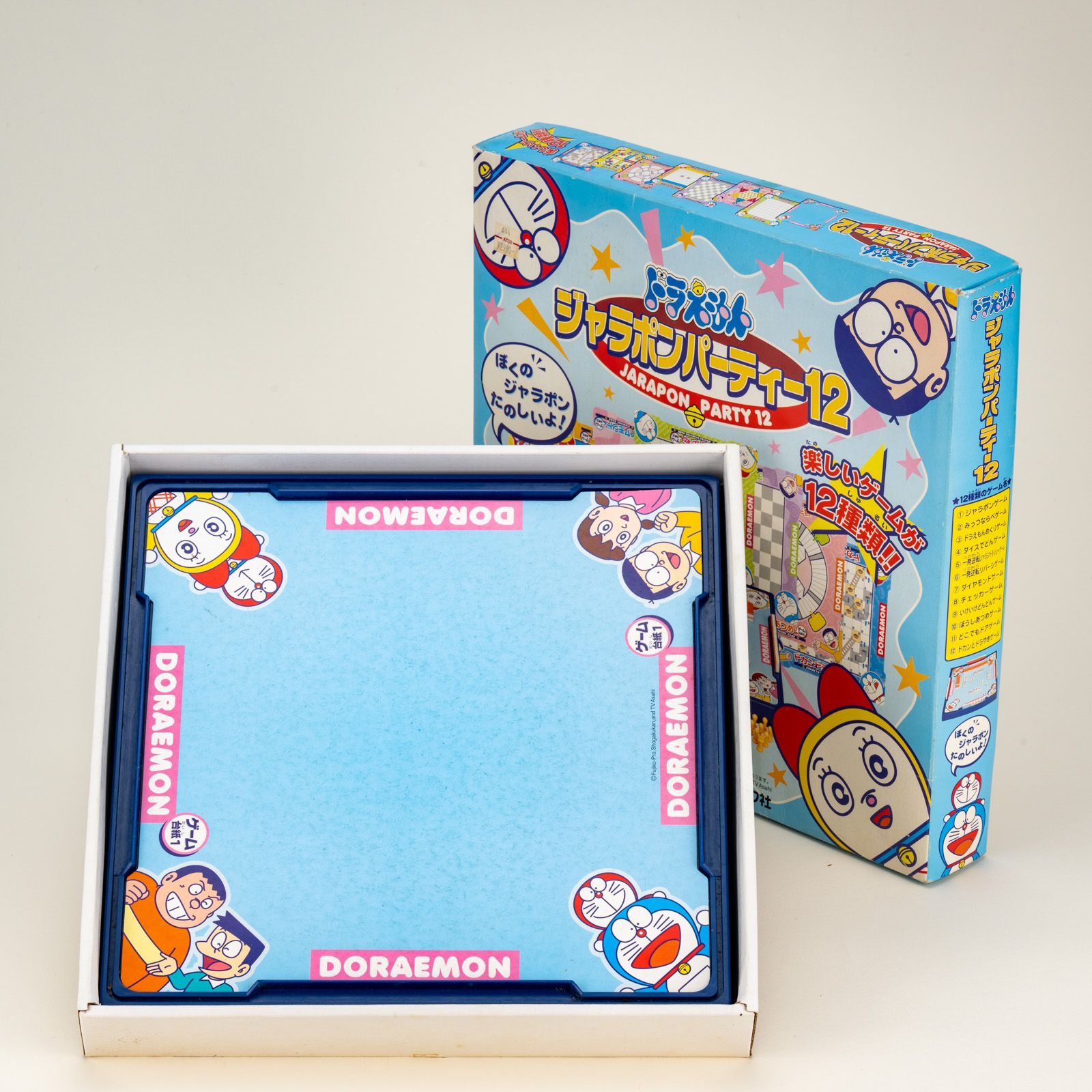 ジャンク品】エポック社 ドラえもん ジャラポンパーティー12 当時物