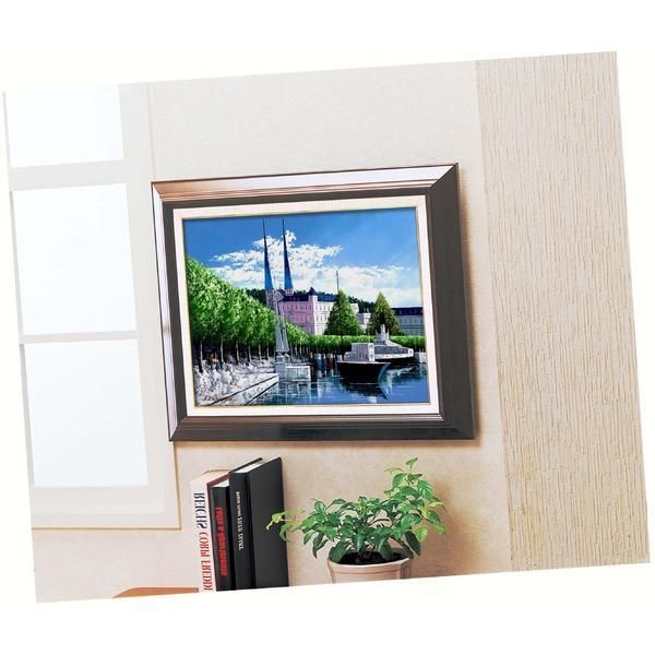 油絵額 フレームセット F6号 広瀬和之「ルツェルン」 433×525×50mm