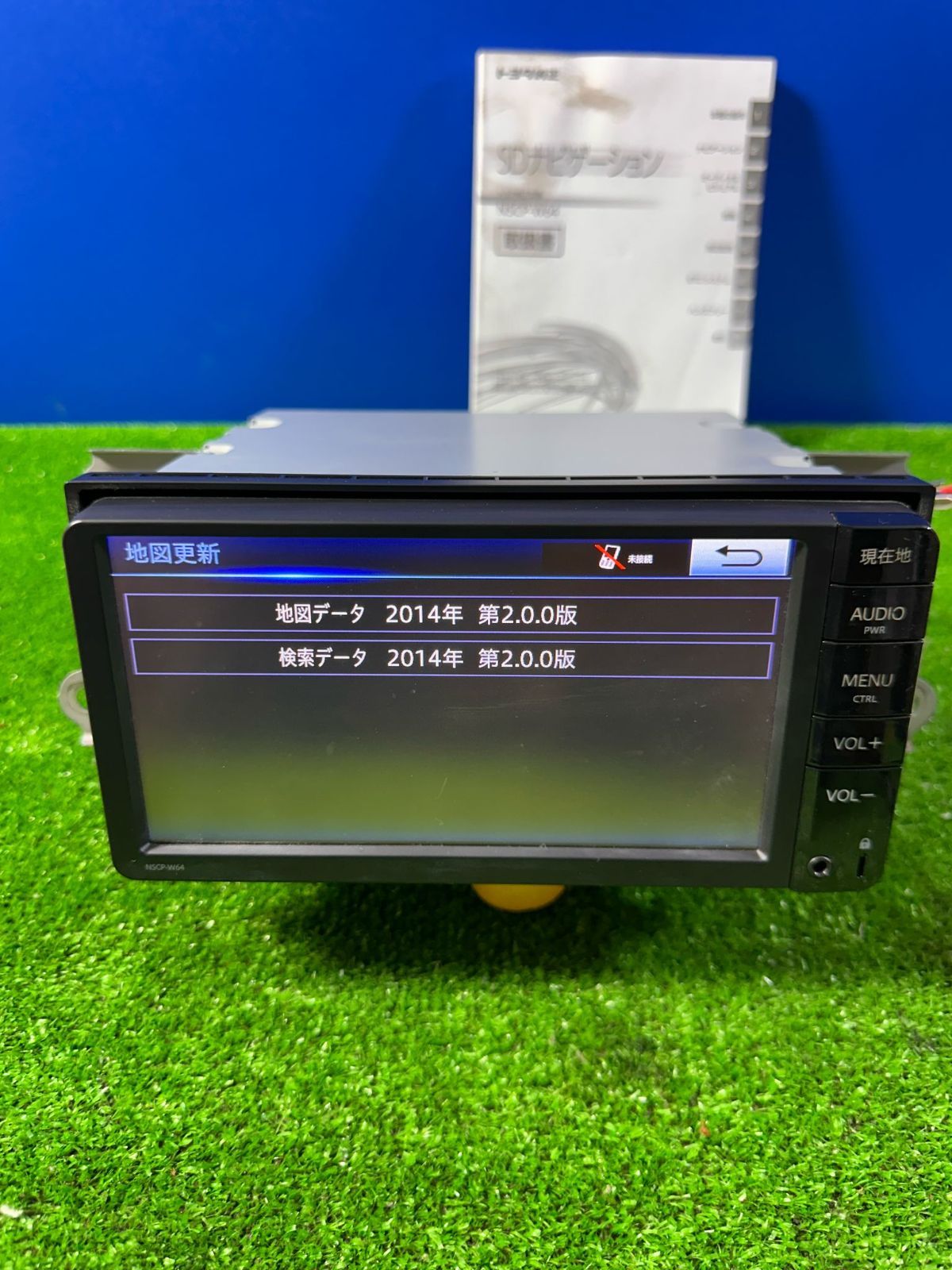 ZT-3494] トヨタ ナビ NSCP-W64 地図：2014 Bluetooth内蔵 + TVキット