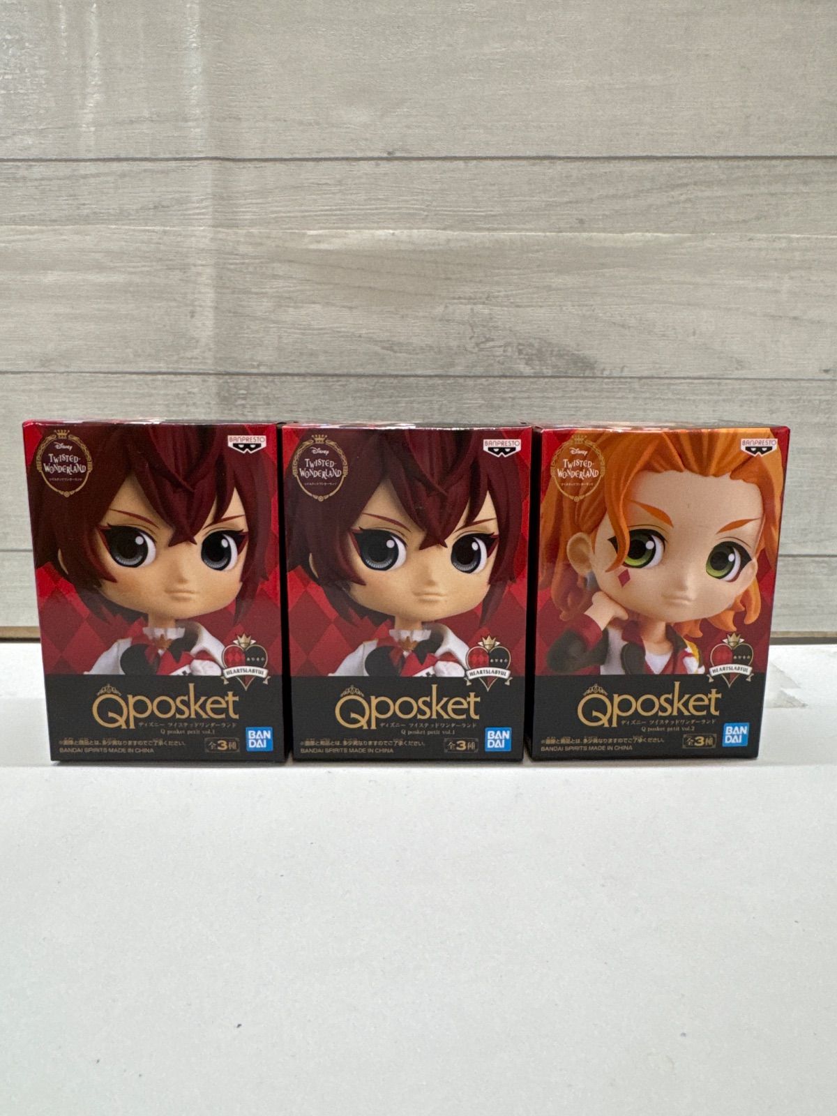 I2-92】◇ ディズニー ツイステッドワンダーランド Qposket petit