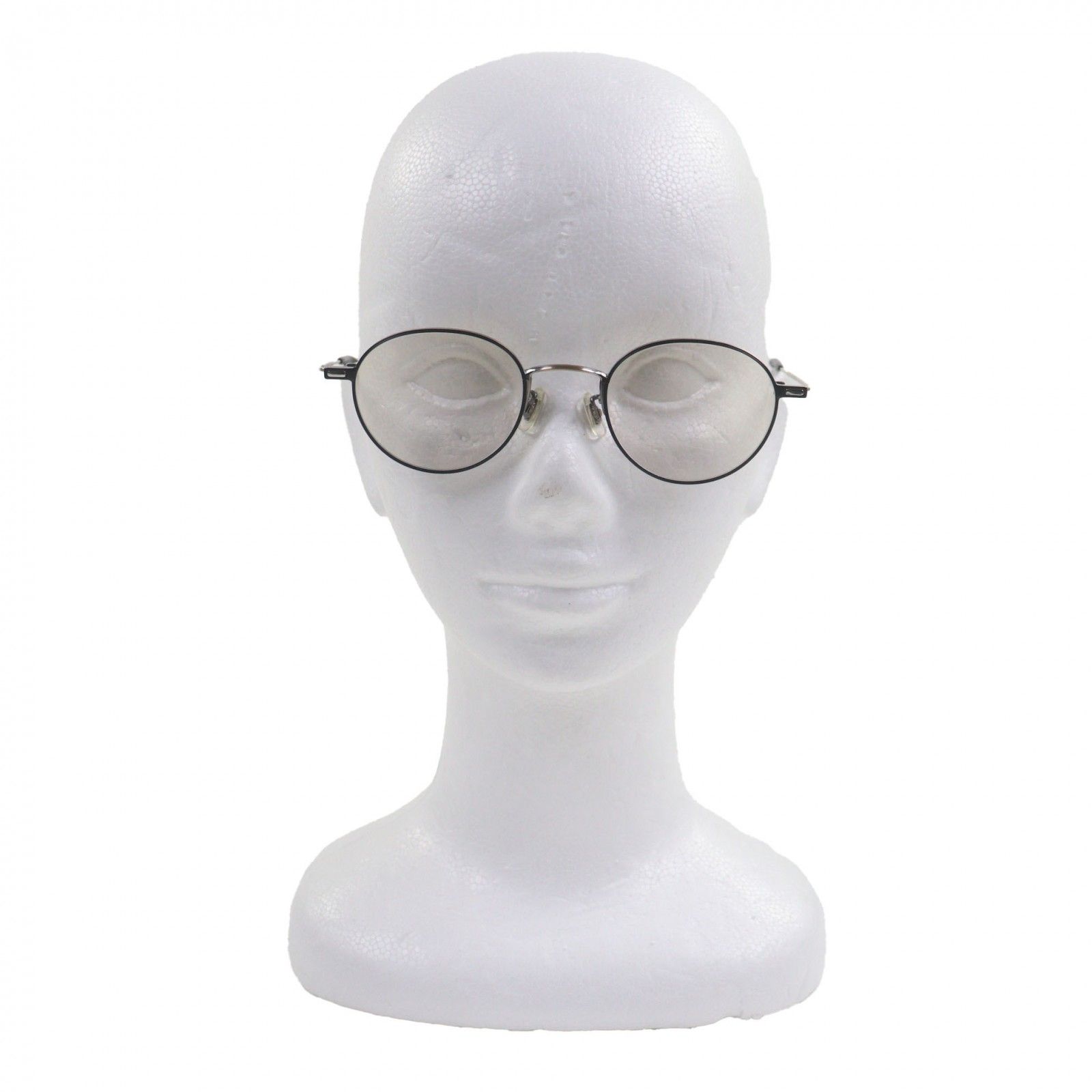 極美品▽E5 eyevan イーファイブ アイヴァン m2-MBKAG/AG ボストン