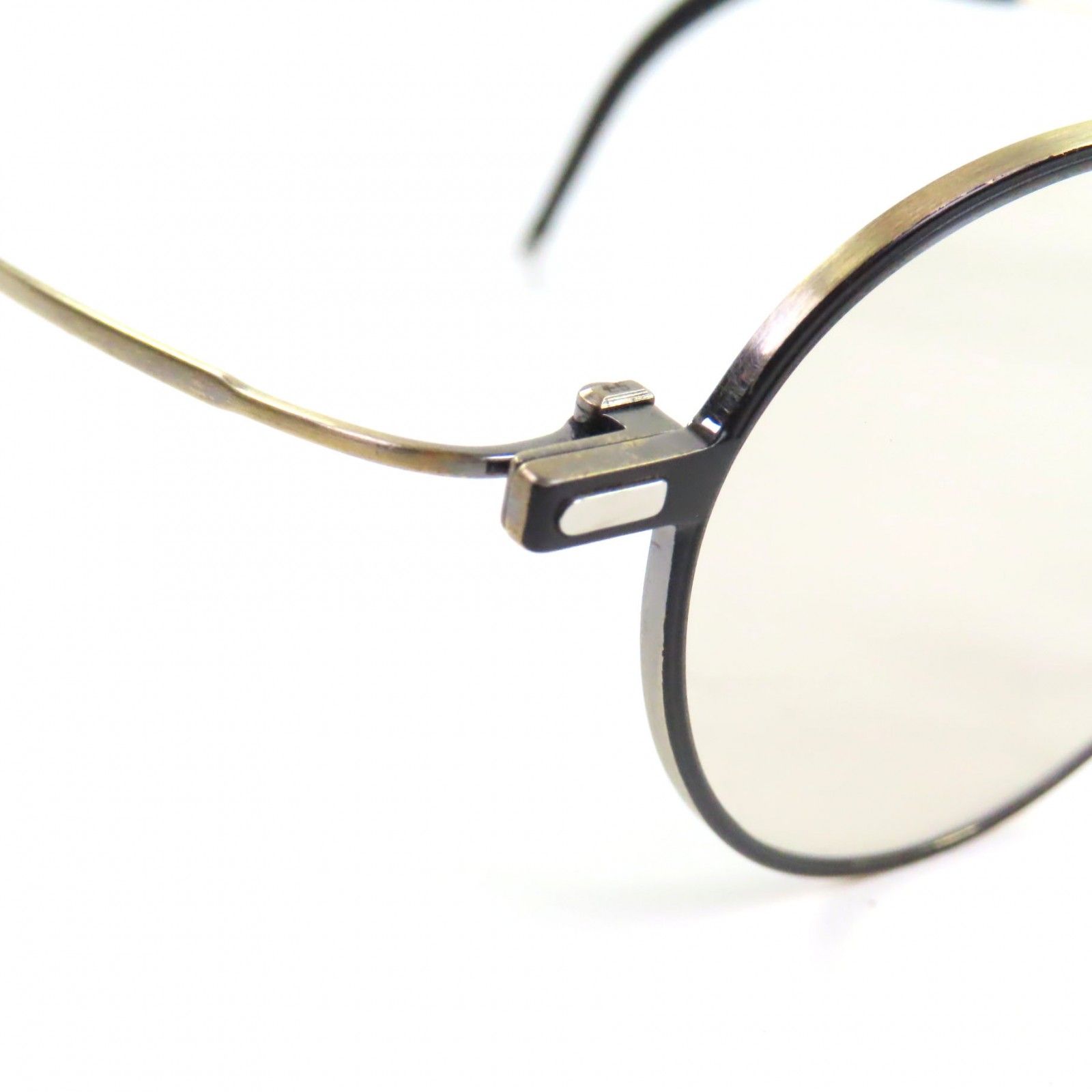 極美品▽E5 eyevan イーファイブ アイヴァン m2-MBKAG/AG ボストン