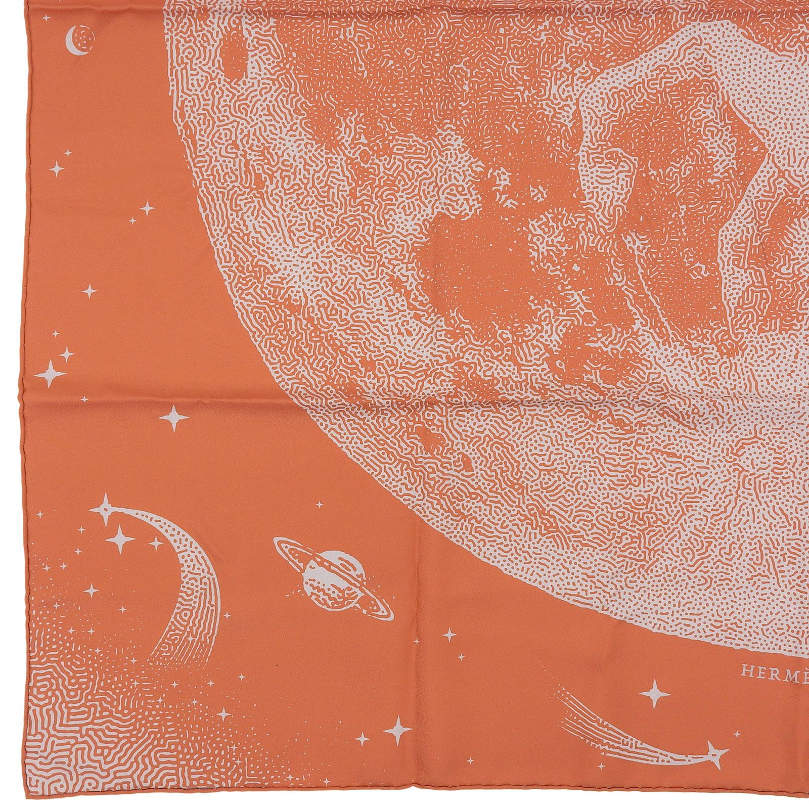 未使用品△HERMES エルメス カレ90 CLAIR DE LUNE クレール ドゥ