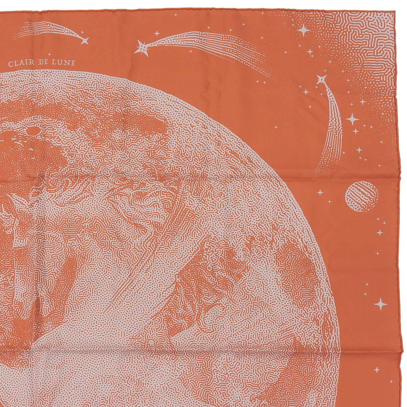 未使用品△HERMES エルメス カレ90 CLAIR DE LUNE クレール ドゥ