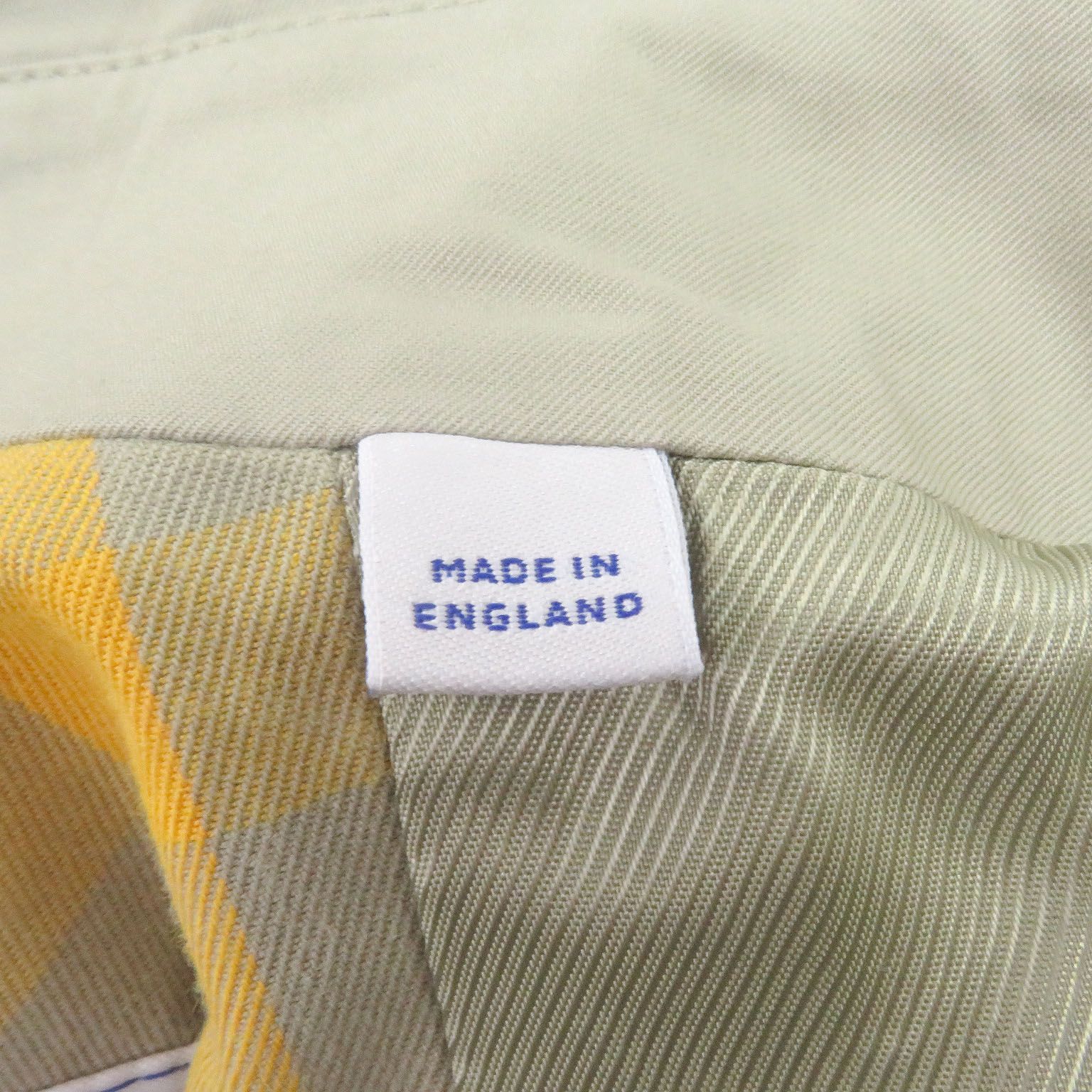 未使用品□BURBERRY バーバリー 8078716 コットン100％ 裏チェック柄