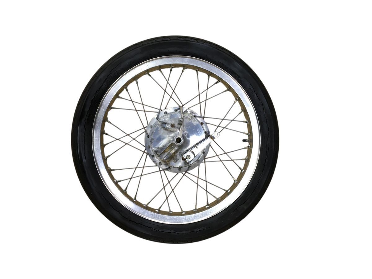 HONDA シルクロード L250S フロントホイール レストア 組み換え OH