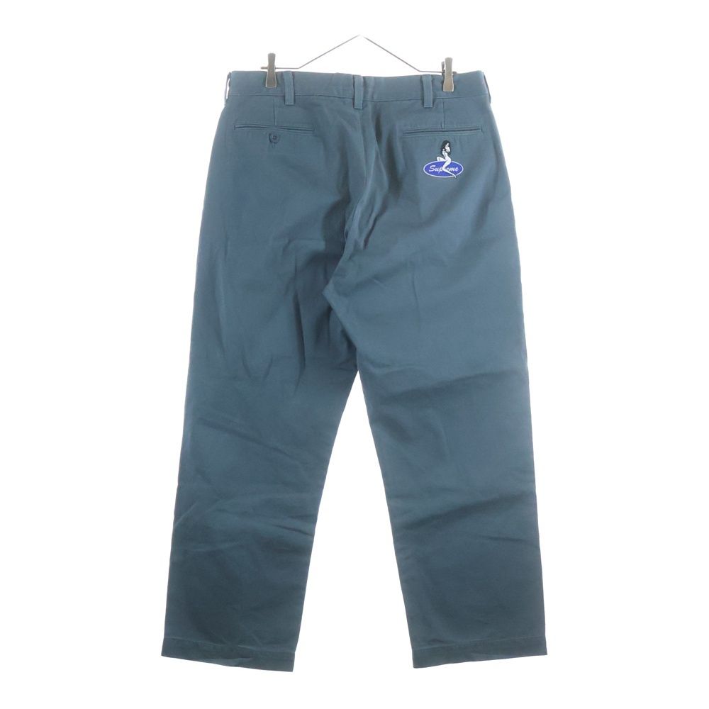 SUPREME (シュプリーム) 22AW Chino Pant ピンナップガール ボタン