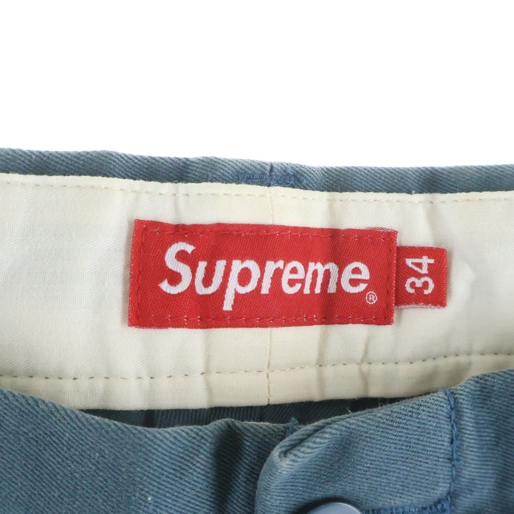 SUPREME (シュプリーム) 22AW Chino Pant ピンナップガール ボタン