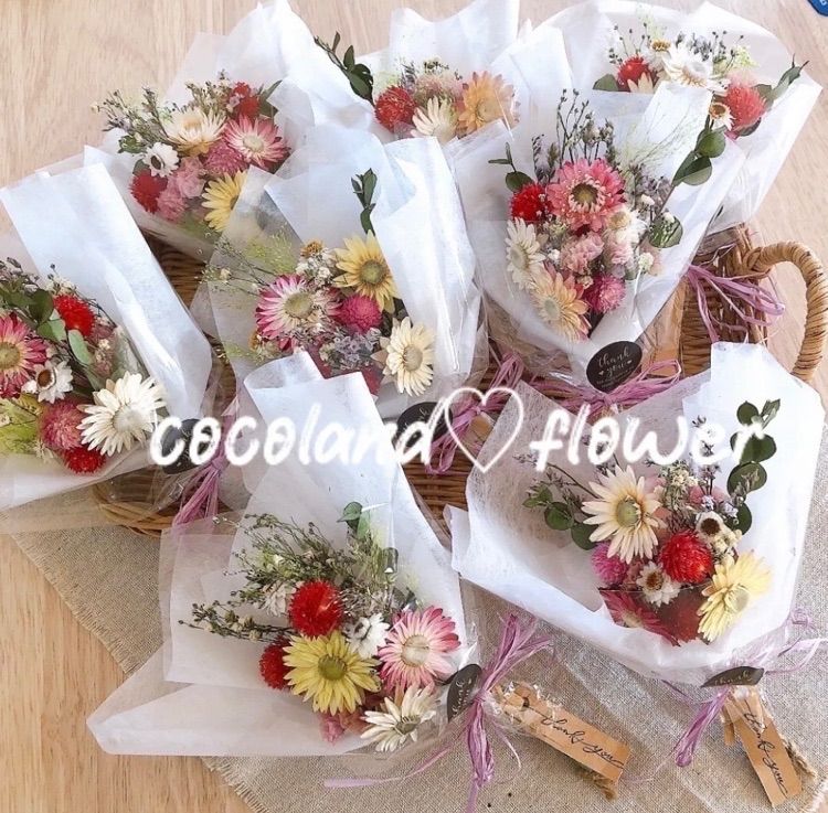 専用ページ‼️ドライフラワー ミニブーケ プチギフト 感謝を思いに