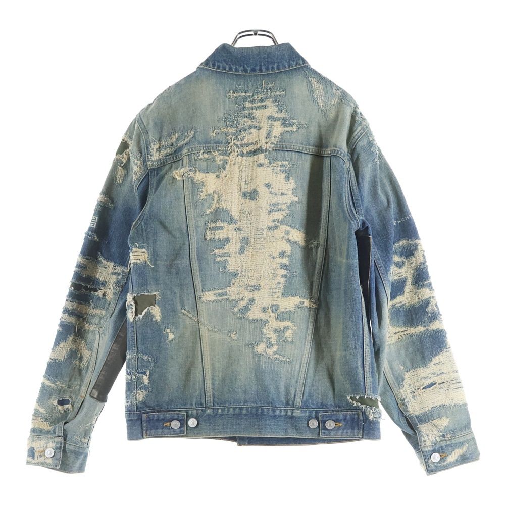 GIVENCHY (ジバンシィ) DESTROYED DENIM AND MOLESKIN デストロイ加工