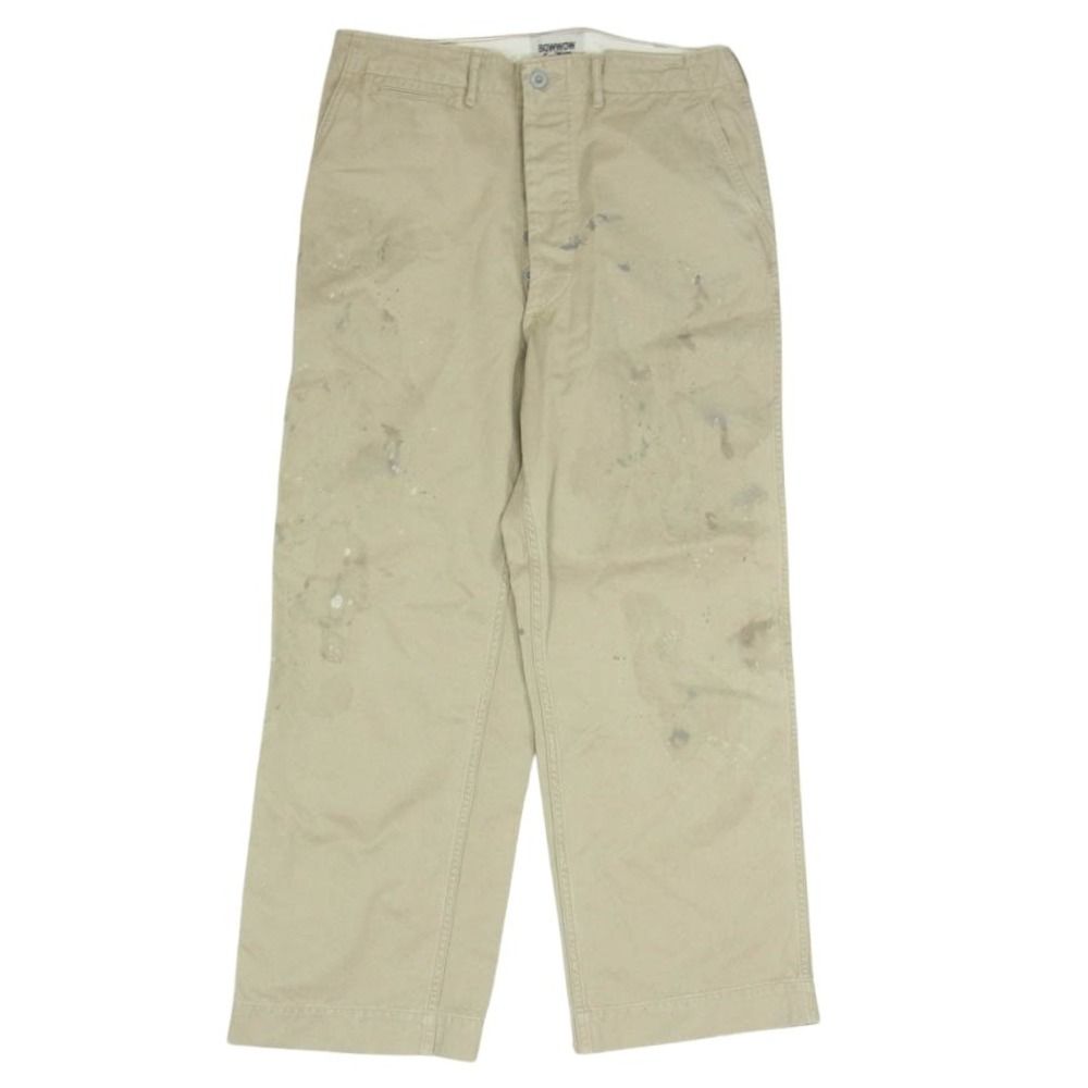 BOWWOW バウワウ m41 chino trousers ヴィンテージ加工 ミリタリー