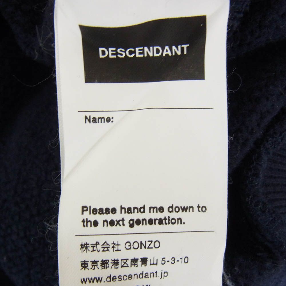 DESCENDANT ディセンダント HORIZON HOODY ホライゾン フーディー