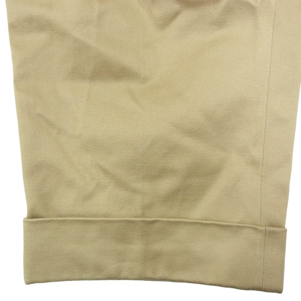 ニート NEAT コットン 2タック チノ 裾ダブル トラウザー パンツ