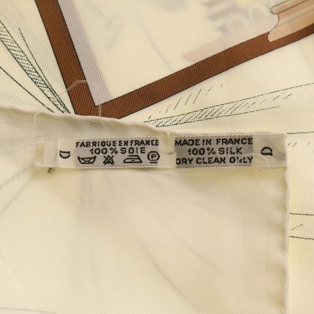 HERMES (エルメス) カレ90 シルク スカーフ フランス料理を讃えて A LA