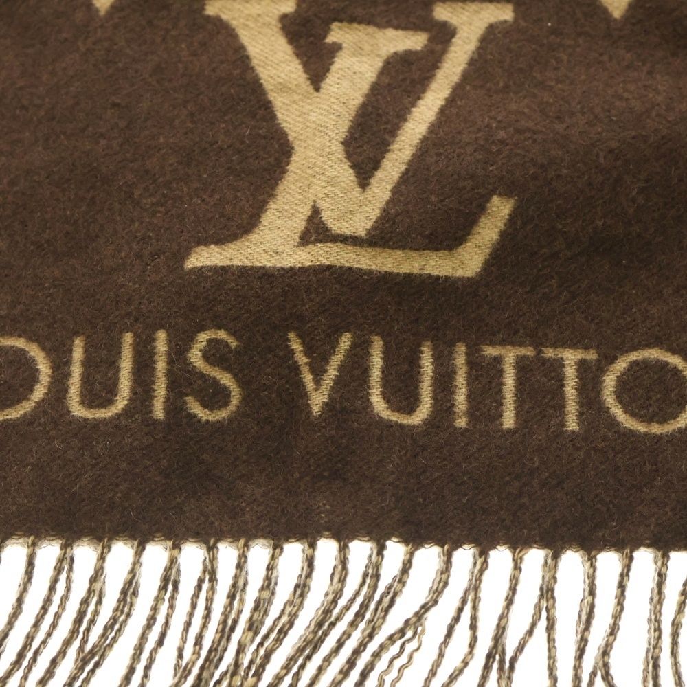 LOUIS VUITTON (ルイヴィトン) エシャルプ レイキャビック カシミヤ 