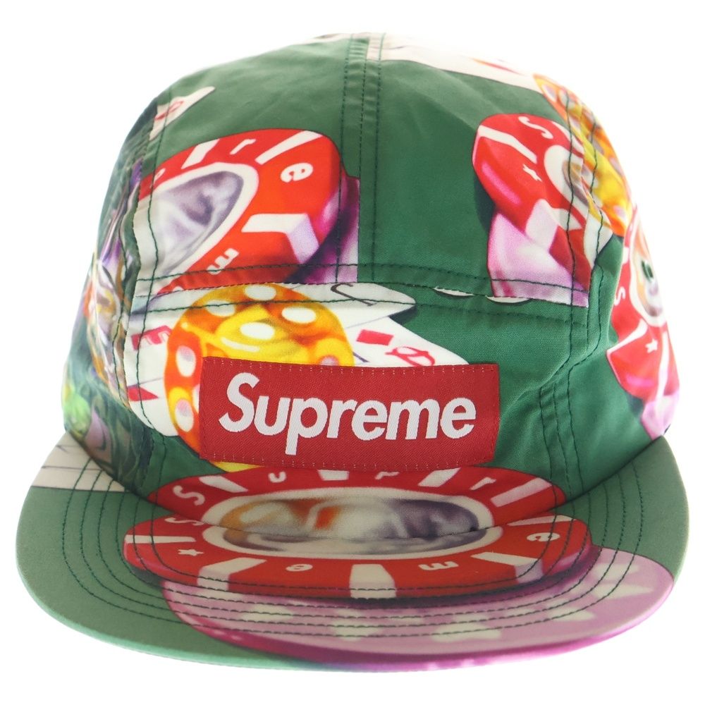 SUPREME (シュプリーム) 18AW Casino Camp Cap カジノキャンプキャップ