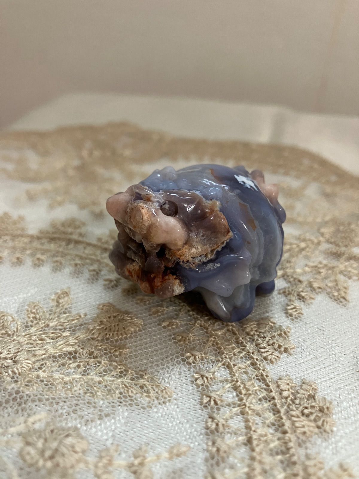 龍亀 ロングイ 桜瑪瑙 ブルー - メルカリ