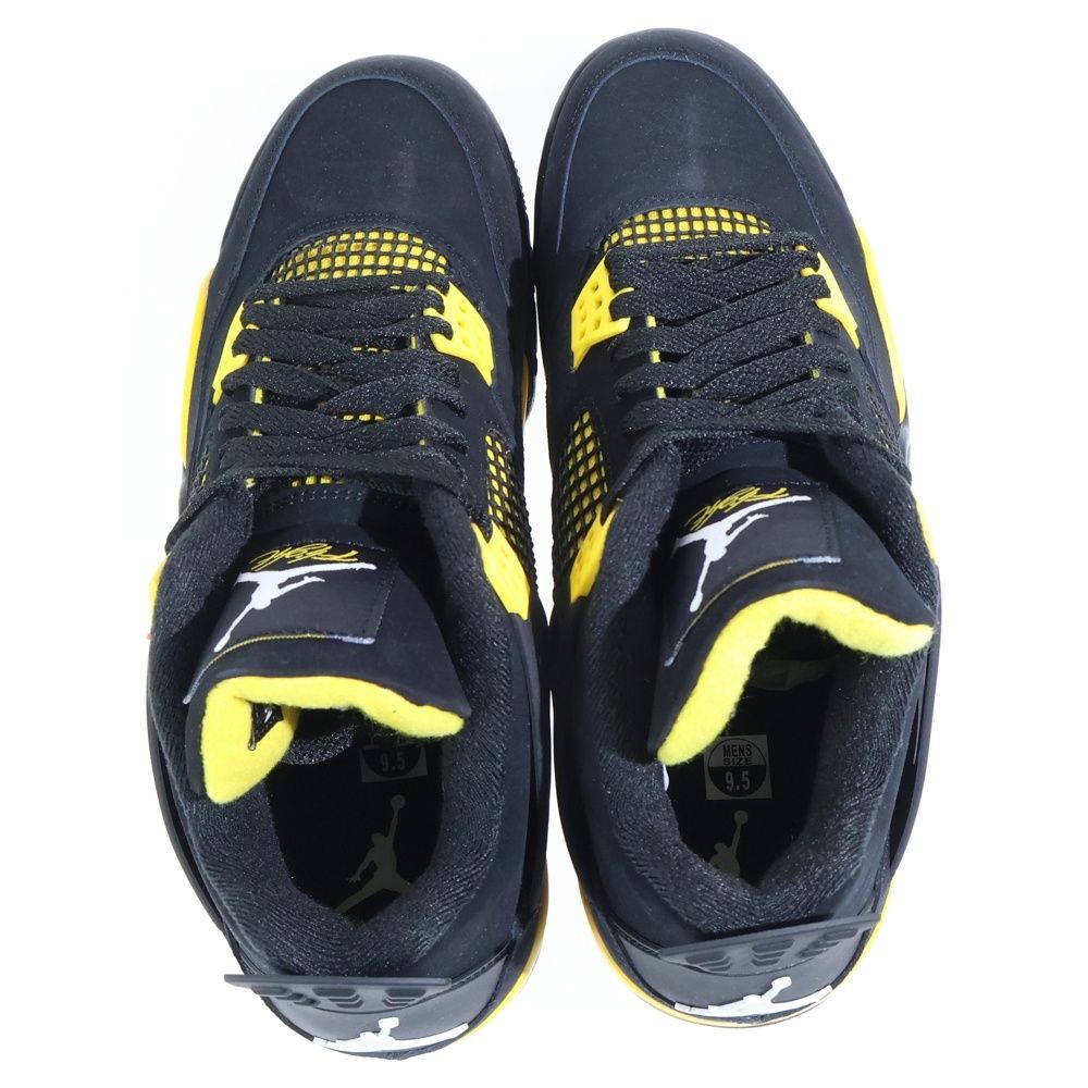 NIKE (ナイキ) AIR JORDAN 4 RETRO THUNDER DH6927-017 エアジョーダン