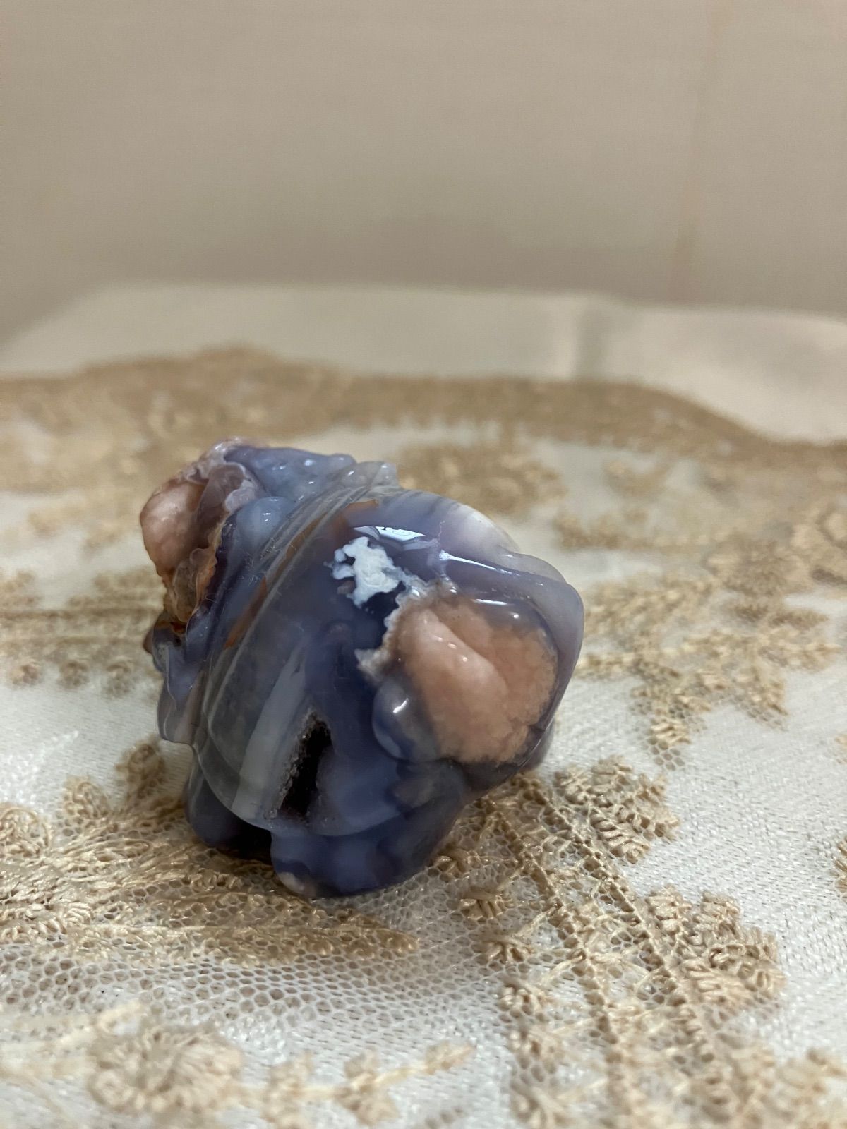 龍亀 ロングイ 桜瑪瑙 ブルー - メルカリ