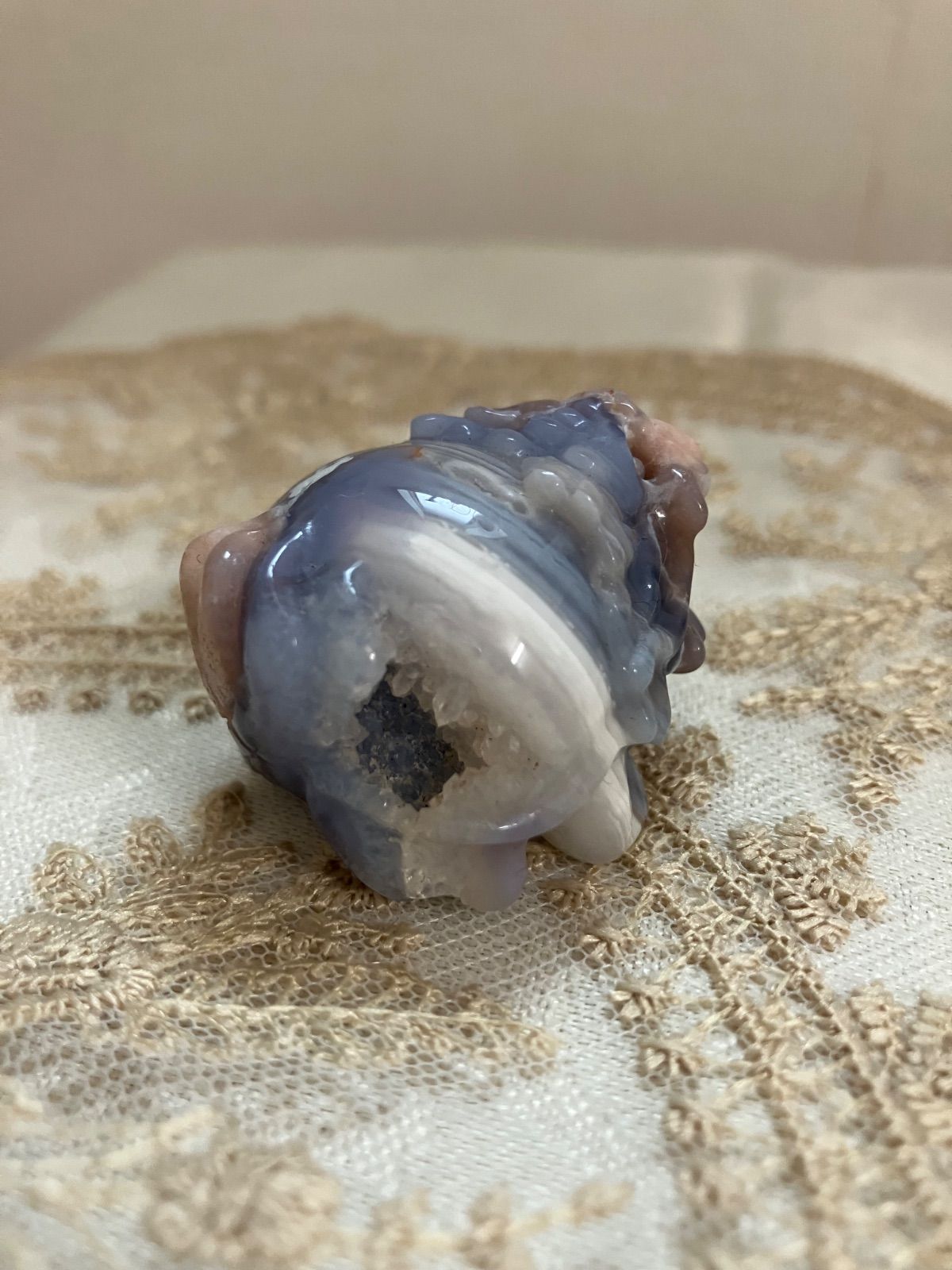 龍亀 ロングイ 桜瑪瑙 ブルー - メルカリ