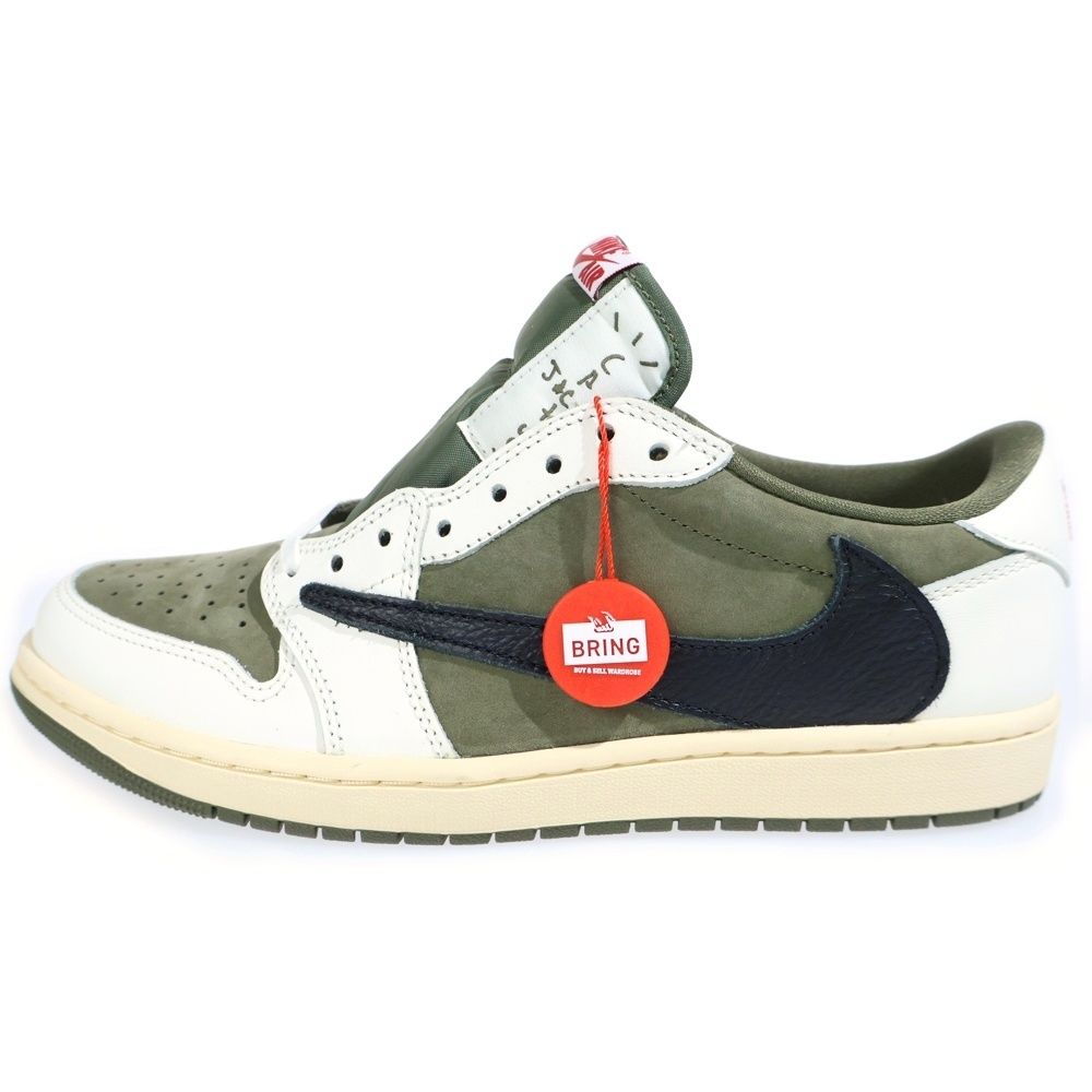 NIKE (ナイキ) ×TRAVIS SCOTT AIR JORDAN 1 LOW OG REVERSE OLIVE