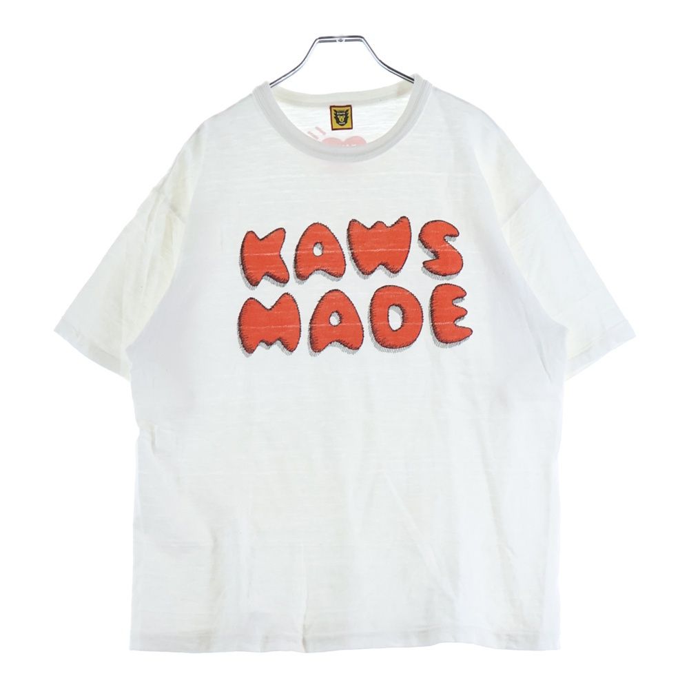 HUMAN MADE (ヒューマンメイド) ×KAWS プリントTシャツ 半袖カットソー