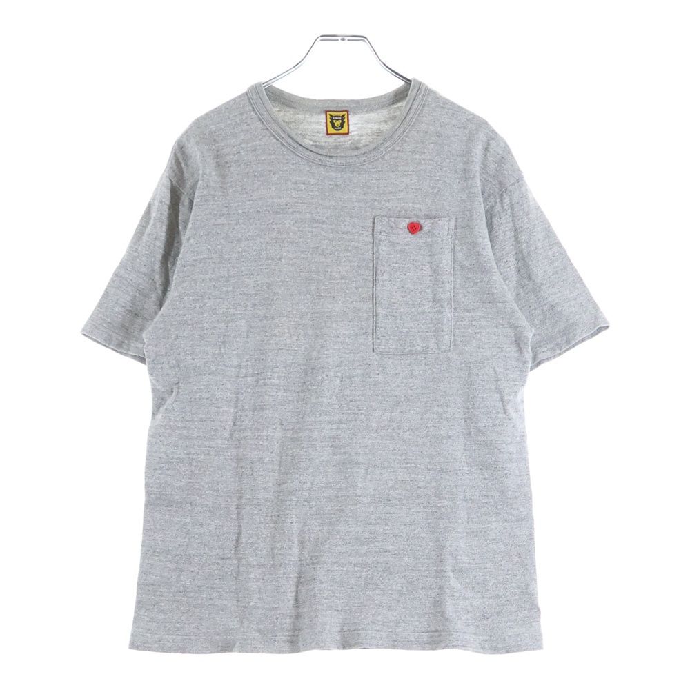 HUMAN MADE (ヒューマンメイド) ハートボタン付きポケット コットン