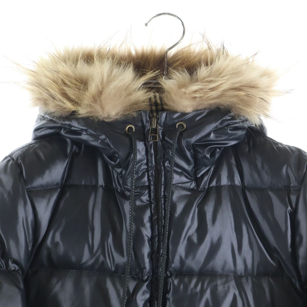 BURBERRY BLUE LABEL (バーバリーブルーレーベル) フーデッドダウン