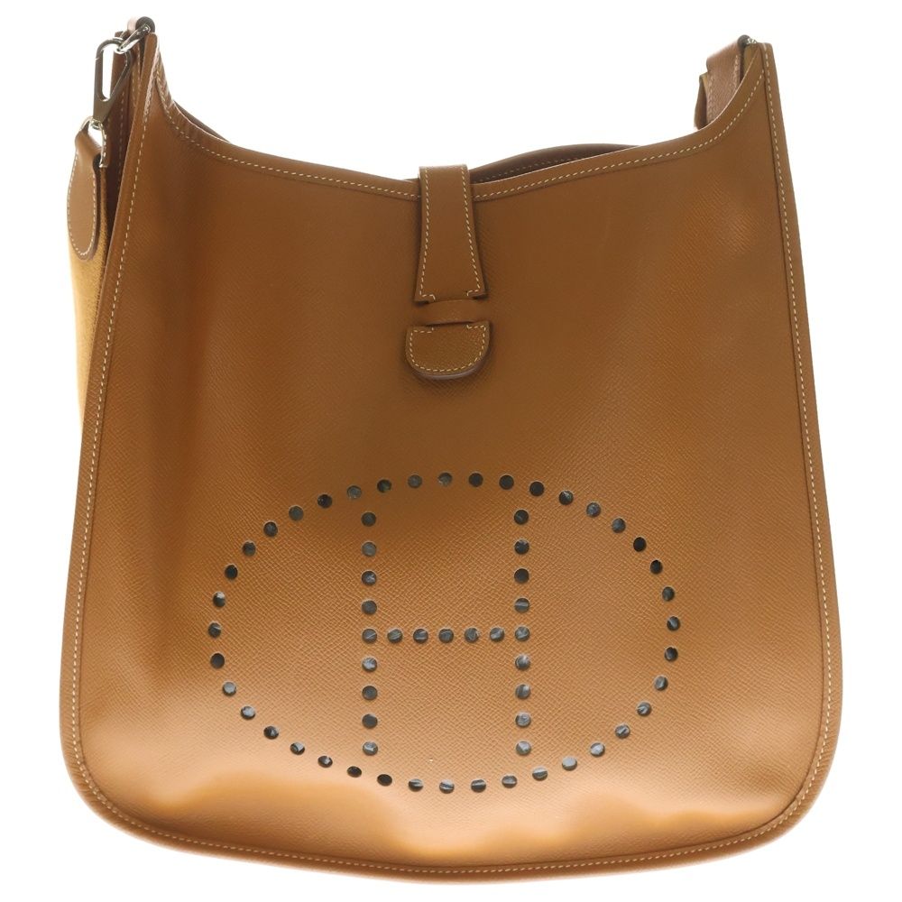 HERMES (エルメス) エブリンPM 2 ゴールド ショルダーバッグ □K刻印