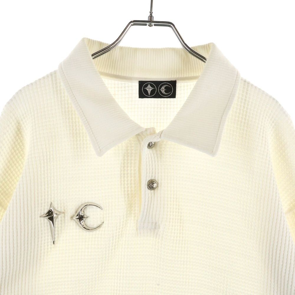 THUG CLUB (サグクラブ) フロントロゴ サーマルスウェット ホワイト