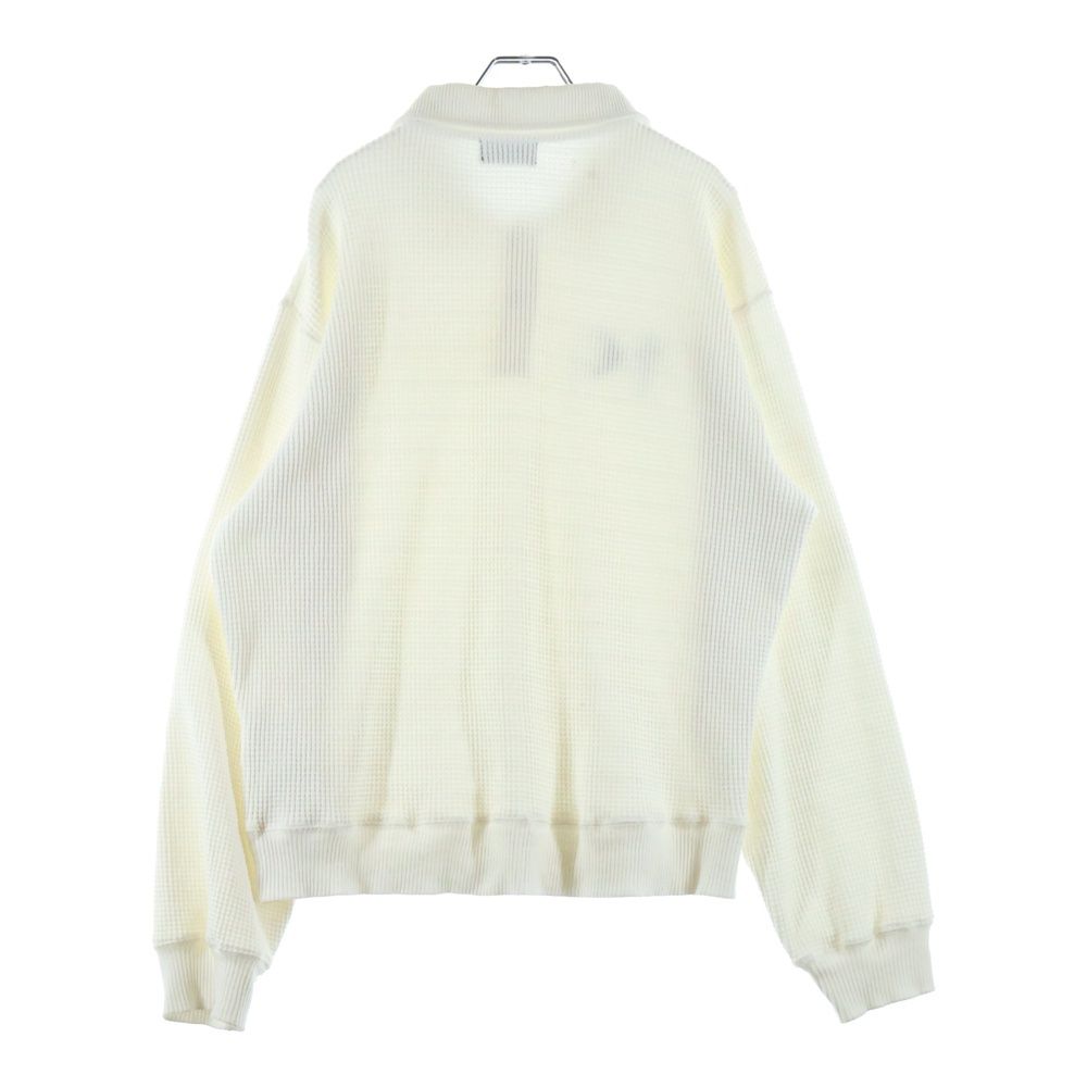 THUG CLUB (サグクラブ) フロントロゴ サーマルスウェット ホワイト