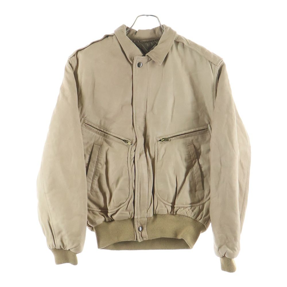 CHEVIGNON (シェピニオン) マルチポケット 裏地キルティング レザー