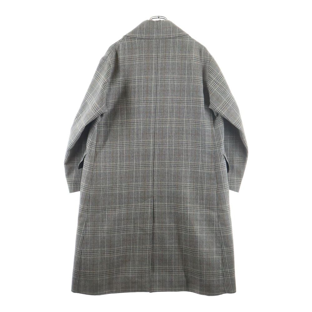 AURALEE (オーラリー) 17AW DOUBLE FACE CHECK LONG COAT ダブル