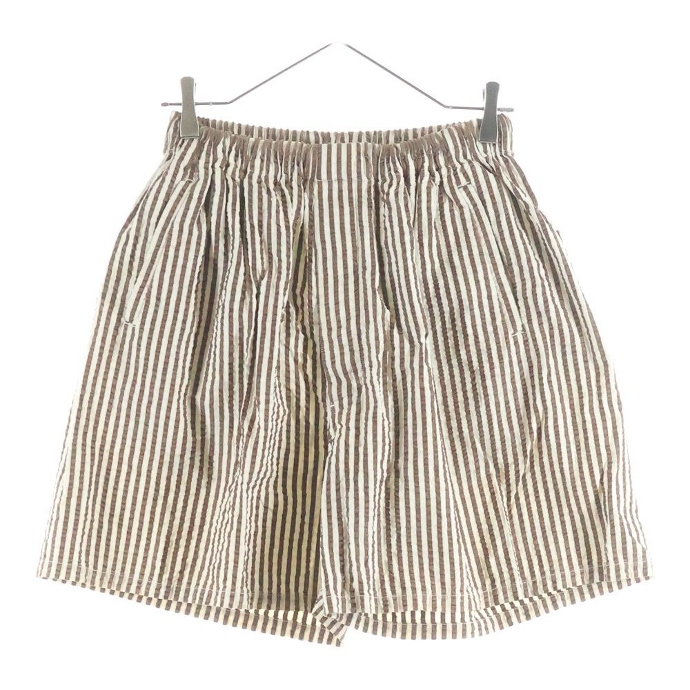 KAPTAIN SUNSHINE ハーフパンツ ストライプ シアサッカー KAPTAIN SUNSHINE (キャプテンサンシャイン) 18SS シアサッカー