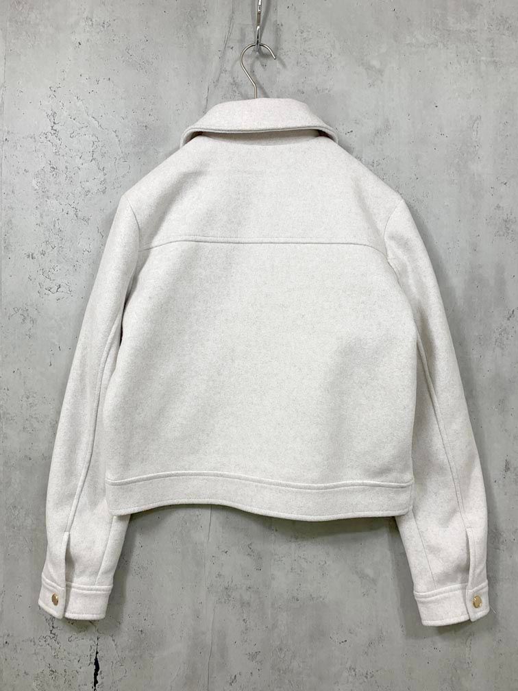 美品 ZARA ザラ Soft Zip Jumper ショート丈 ジップアップ ジャケット