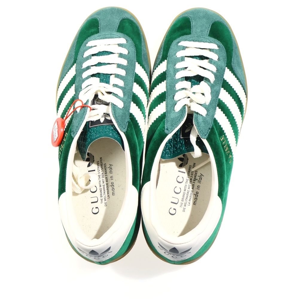 GUCCI (グッチ) ×Adidas GAZELLE ガゼル ローカットスニーカー