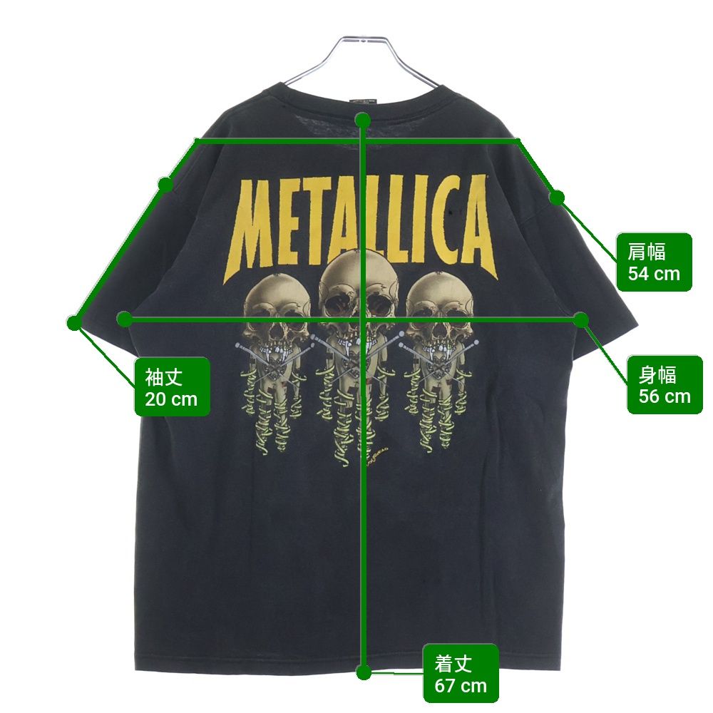 VINTAGE (ヴィンテージ) 90s METALLICA PUSHEAD FIXXER メタリカ