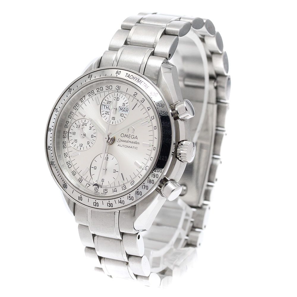  オメガ OMEGA 3523.30 スピードマスター トリプルカレンダー クロノグラフ 自動巻き メンズ 保証書付き_934685 ベーシックカラー 自動巻き時計 腕時計(アナログ)
