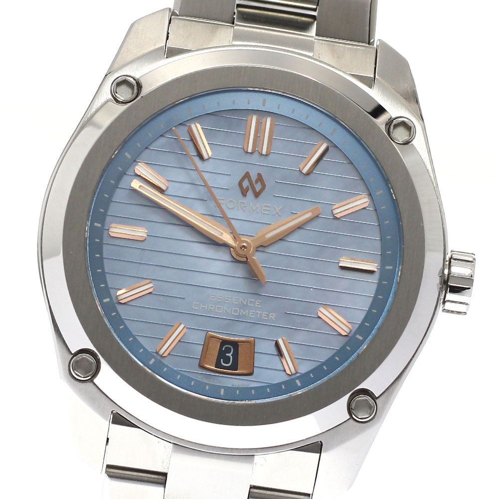 フォーメックス FORMEX 0333.1.6603 エッセンス39 マザーオブスカイ デイト 自動巻き メンズ 内 き_943606