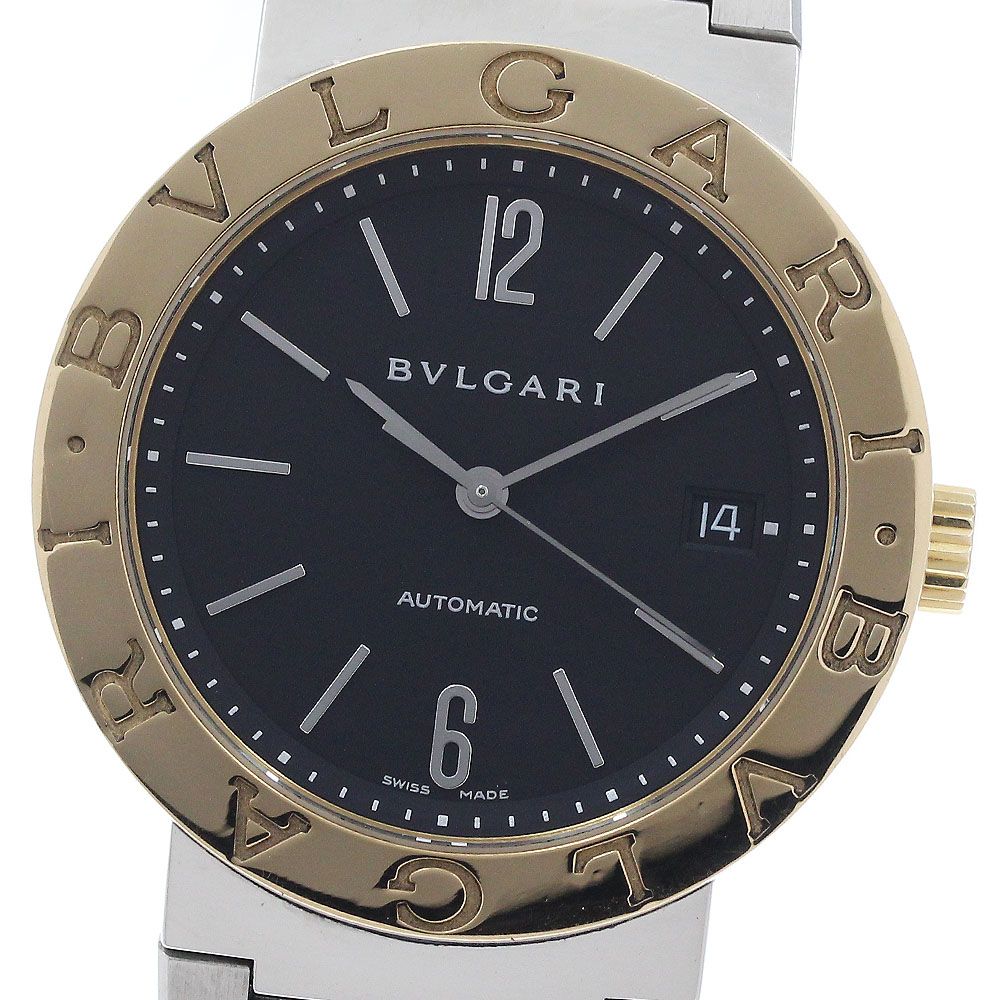 ブルガリ BVLGARI BB38SG AUTO ブルガリブルガリ YGコンビ デイト 自動巻き メンズ _940268