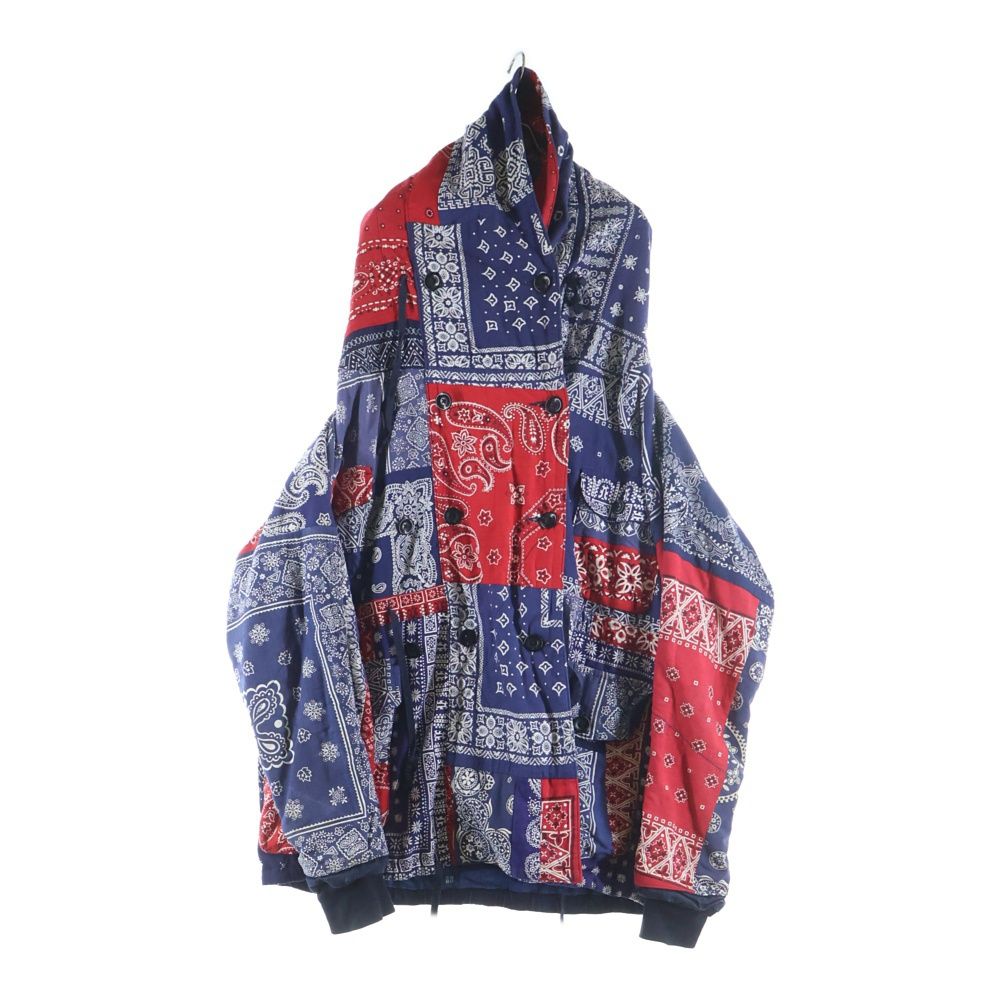 KAPITAL (キャピタル) Bandana Patchwork Ring Coat オーバーサイズ