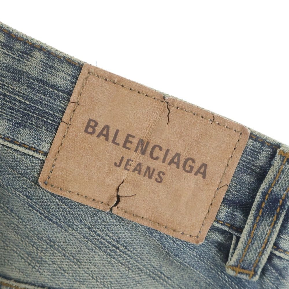BALENCIAGA (バレンシアガ) 24AW Y2K Stretched Knee Baggy Jean