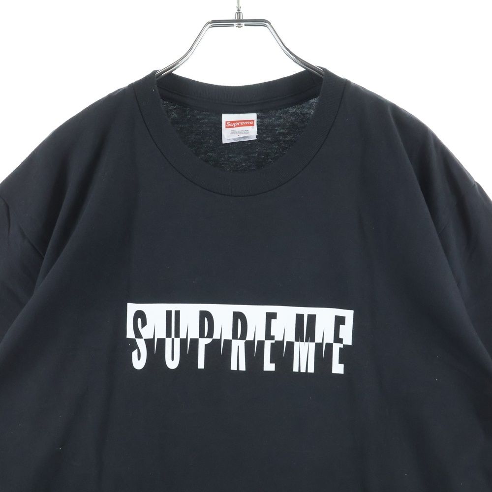 SUPREME (シュプリーム) 25AW Split tee スプリットロゴ クルーネック