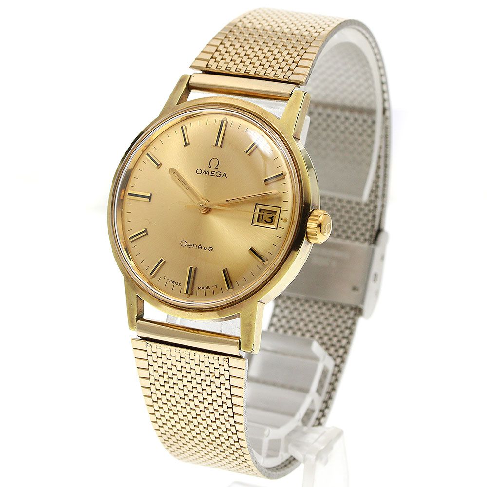 オメガ OMEGA 136.070 ジュネーブ デイト Cal.613 手巻き メンズ