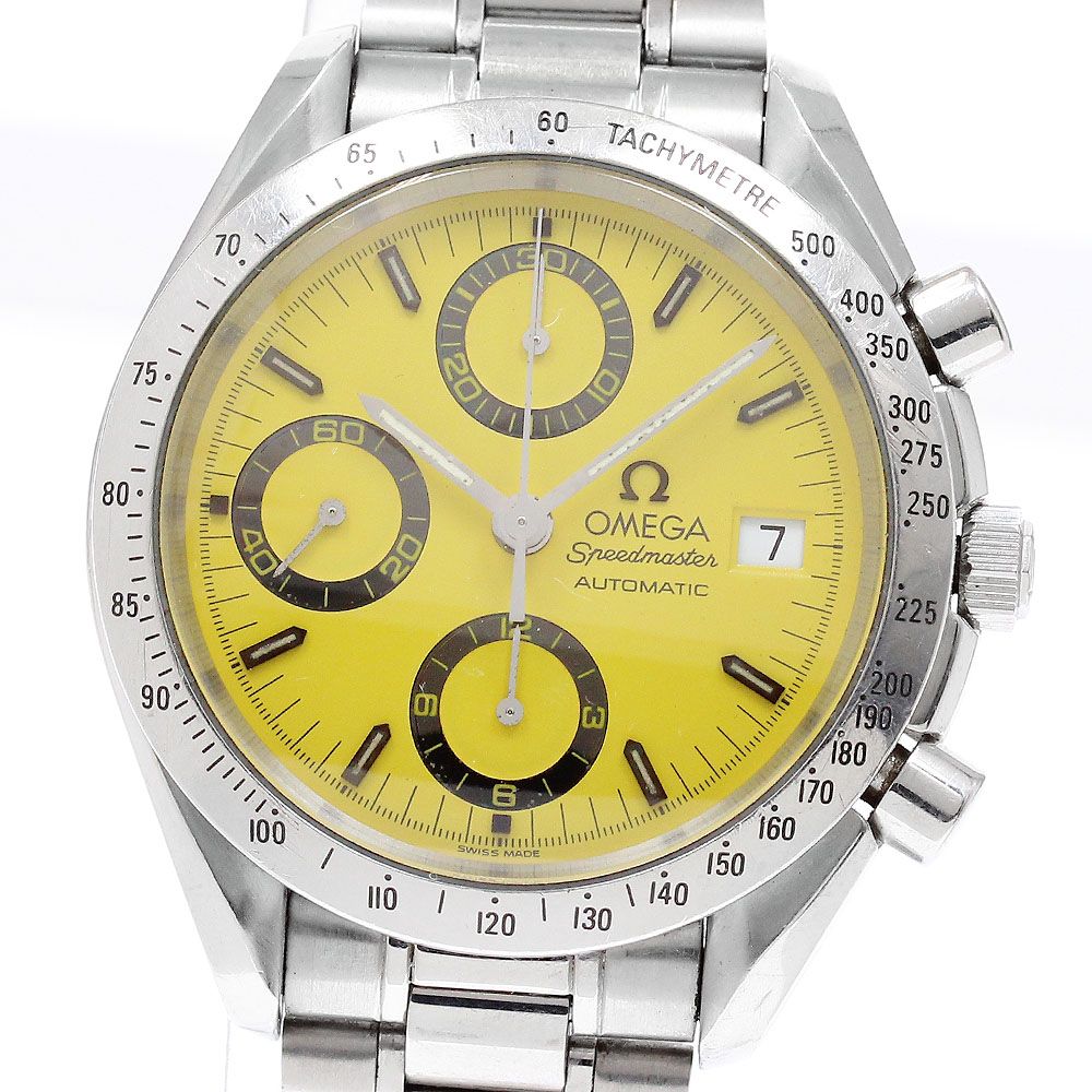 オメガ OMEGA 3511.12 スピードマスター デイト ミハエルシューマッハ クロノグラフ 自動巻き メンズ _940117