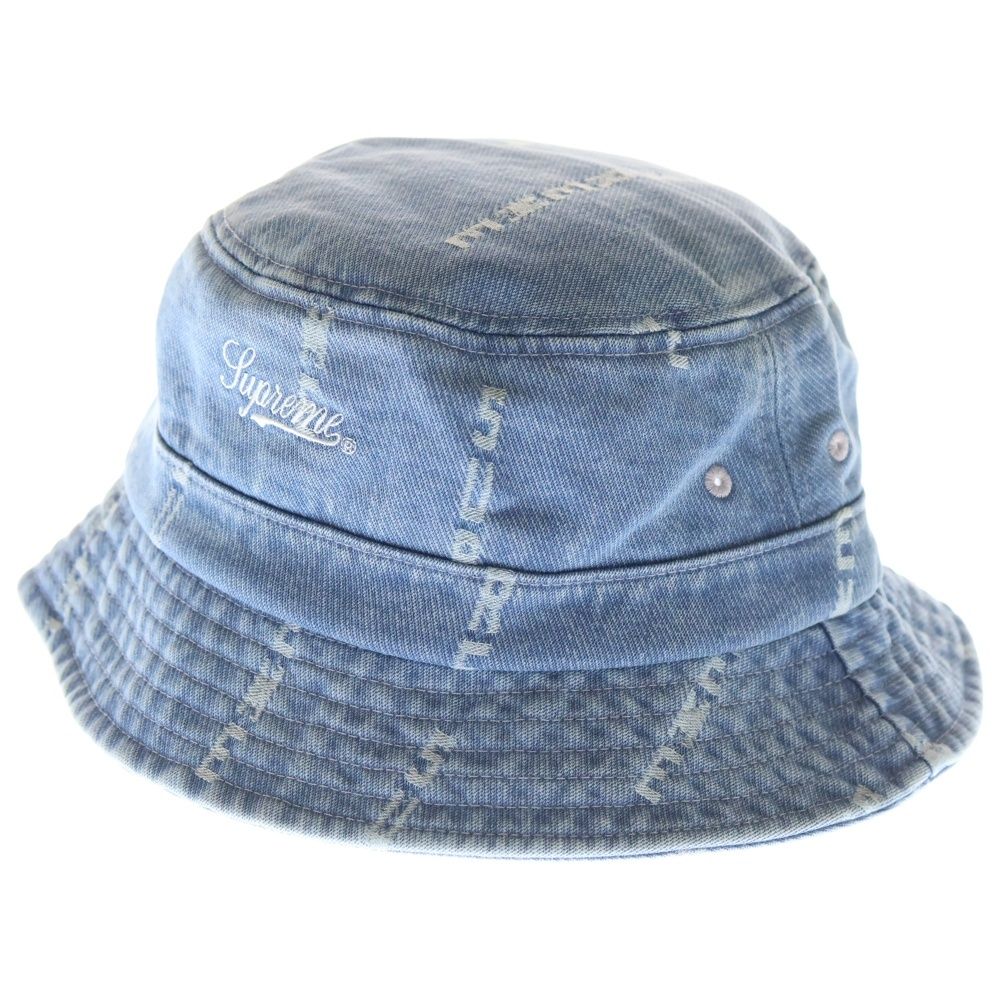 SUPREME (シュプリーム) 20AW Logo Stripe Jacquard Denim Crusher