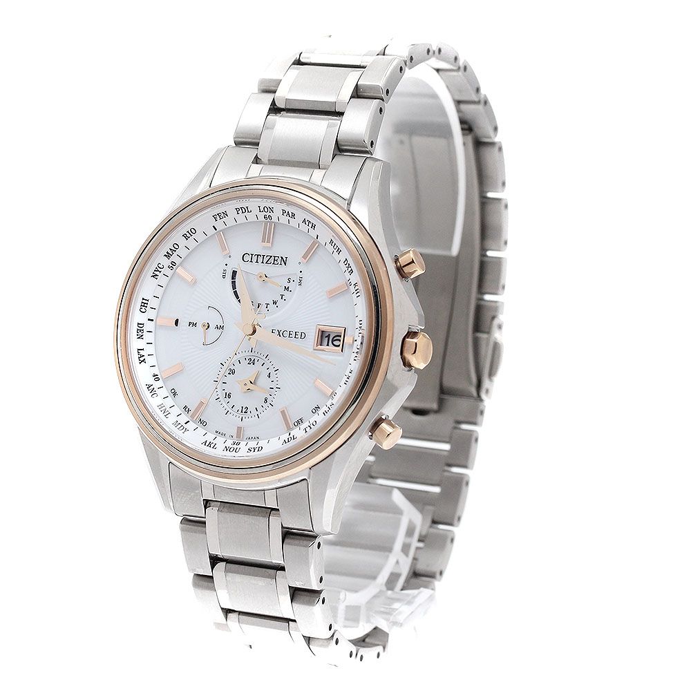 シチズン CITIZEN AT9134-68W/H820-000F902 エクシード 45周年記念