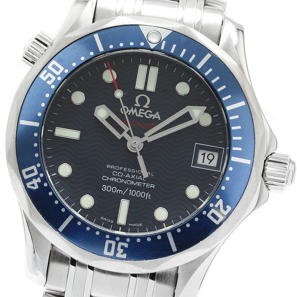 オメガ OMEGA 2222.80 シーマスター300 デイト コーアクシャル 自動巻き ボーイズ _901142