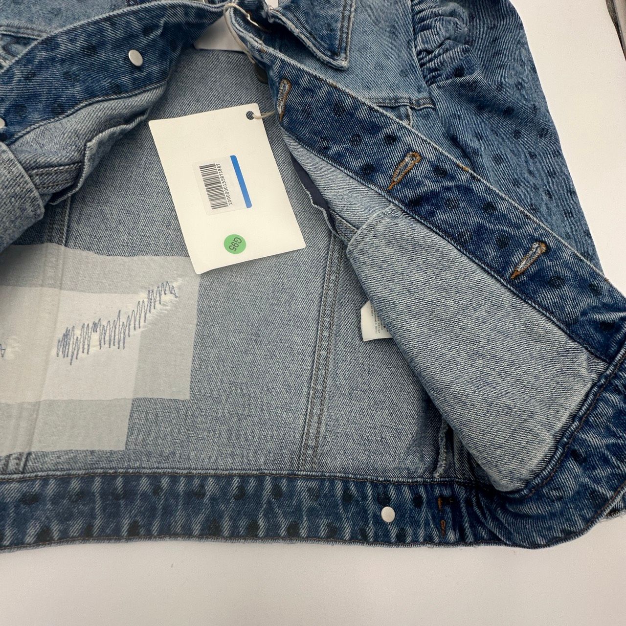 RED VALENTINO（レッドヴァレンティノ）ドット柄デニムジャケット